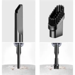 MUFF Car Vacuum Cleaner 120W Car Wireless Charging Car Household Dual-use 6000 Pa White -Home Appliance Store 55385651 2