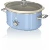 Swan 3.5L Slow Cooker Retro Blue -Home Appliance Store 55564447 1