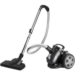 Monzana Bagless Cylinder Vacuum Cleaner 700 Watt Powerful Compact Design Multi Cyclone HEPA Filter Anthracite