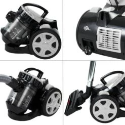 Monzana Bagless Cylinder Vacuum Cleaner 700 Watt Powerful Compact Design Multi Cyclone HEPA Filter Anthracite -Home Appliance Store 56806293 4
