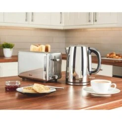 Swan 1.7L Polished Stainless Steel Jug Kettle -Home Appliance Store 58260724 4