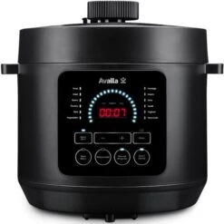 Pressure Multi-Cooker 6L With Slow Cook, Steam, Warm, Sauté - Avalla K-90