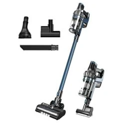 Proscenic P10 Pro Cordless Cleaner P10Pro, 4 In 1 Stick Vacuum With Powerful 26Kpa Suction 3 Adjustable Modes, LED Touch Screen, Removable Battery Anti-tangle Technology, Blue