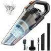 Handheld Vacuum Cleaner Cordless, HONITURE 9000Pa/120W Powerful Lightweight Portable Hand Vacuum Cleaner, 30mins Runtime, Rechargeable 3-4 Hours Fast, Low Noise, For Pet Hair,Car And Home -Home Appliance Store 63982581 1