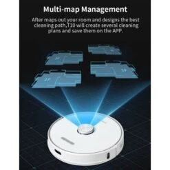 ULTENIC T10 - Robot Vacuum Cleaner With Mop - Self-empty Base - 3000Pa - Laser Navigation - Wi-Fi Connected/App Control -Home Appliance Store 64109832 3