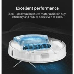 ULTENIC T10 - Robot Vacuum Cleaner With Mop - Self-empty Base - 3000Pa - Laser Navigation - Wi-Fi Connected/App Control -Home Appliance Store 64109832 4