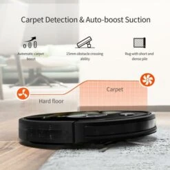 ULTENIC D5s Pro - Robot Vacuum Cleaner With Mop - 3000Pa Suction - Wi-Fi/Alexa/App Control -Home Appliance Store 64109842 3