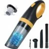 120W Handheld Vacuum Cleaner, Rechargeable 8500PA Car Vacuum Cleaner For Car/Kitchen, Powerful Cordless Portable Car Table Vacuum With Washable Filter & Nozzles & 3H Quick Charge -Home Appliance Store 64192708 1