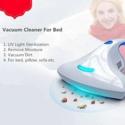 Bed Dust Mite Collector Vacuum Cleaner, Powerful UV Handheld Design Dust Mite Dust Collector For Home Mattress Anti Dust Mites Vacuum Cleaner -Home Appliance Store 64193141 4