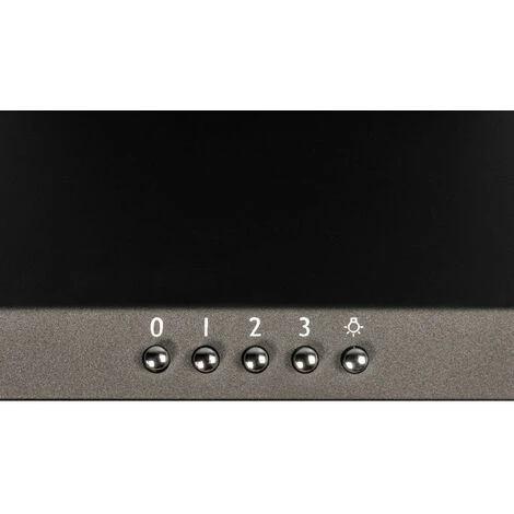 SIA CHL70BL 70cm Chimney Cooker Hood Kitchen Extractor Fan In Black 5 SIA CHL70BL 70cm Chimney Cooker Hood Kitchen Extractor Fan In Black - Image 3