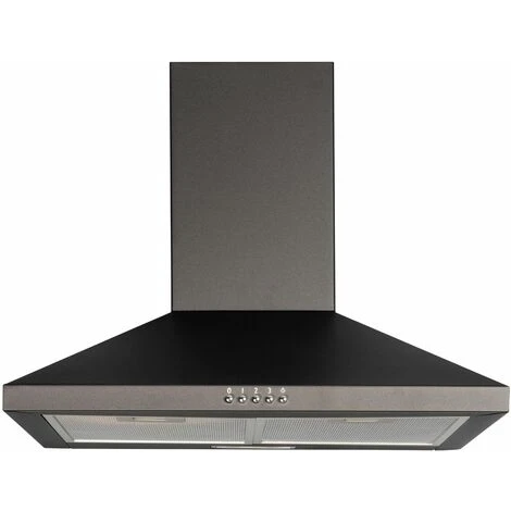 SIA CHL70BL 70cm Chimney Cooker Hood Kitchen Extractor Fan In Black 7 SIA CHL70BL 70cm Chimney Cooker Hood Kitchen Extractor Fan In Black - Image 5