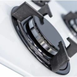 SIA GHG602WH 60cm White 4 Burner Gas On Glass Hob With Cast Iron Pan Stands -Home Appliance Store 65334556 3