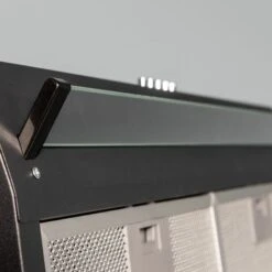 SIA VSR60BL 60cm Black Slim Visor Cooker Hood Kitchen Extractor Fan -Home Appliance Store 65334600 3