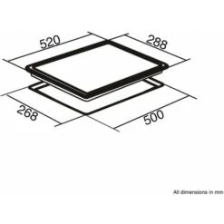 SIA INDH30BL 30cm Black Domino 2 Zone Touch Control Electric Induction Hob 10 SIA INDH30BL 30cm Black Domino 2 Zone Touch Control Electric Induction Hob -Home Appliance Store 65334602 4