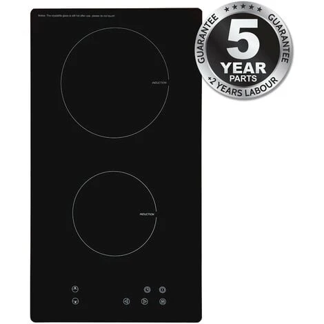 SIA INDH30BL 30cm Black Domino 2 Zone Touch Control Electric Induction Hob 7 SIA INDH30BL 30cm Black Domino 2 Zone Touch Control Electric Induction Hob - Image 5