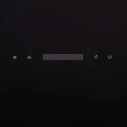 60cm Black / Gold Cooker Hood Kitchen Extractor Fan, Angled Design - SIA AHC60BL -Home Appliance Store 65334643 3