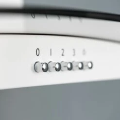 SIA CGH60WH 60cm White Curved Glass Chimney Cooker Hood Kitchen Extractor Fan -Home Appliance Store 65334648 3