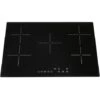 SIA CERH75BL 75cm Black 5 Zone Frameless Touch Control Electric Ceramic Hob -Home Appliance Store 65334702 1