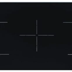 SIA CERH75BL 75cm Black 5 Zone Frameless Touch Control Electric Ceramic Hob -Home Appliance Store 65334702 3