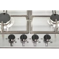 SIA SSG601SS 60cm Stainless Steel 4 Burner Gas Hob With Cast Iron Pan Stands -Home Appliance Store 65334735 3