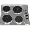 SIA PHP601SS 60cm Stainless Steel Solid Plate 4 Zone Electric Easy Clean Hob -Home Appliance Store 65334749 1