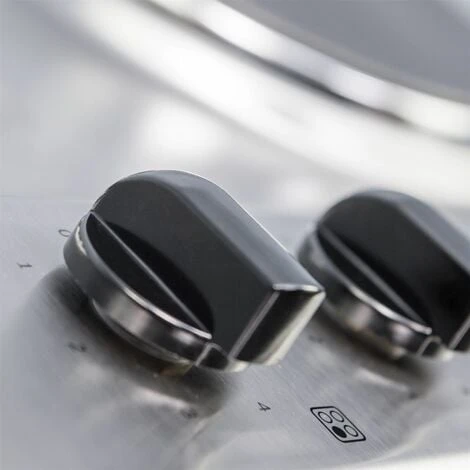 SIA PHP601SS 60cm Stainless Steel Solid Plate 4 Zone Electric Easy Clean Hob 4 SIA PHP601SS 60cm Stainless Steel Solid Plate 4 Zone Electric Easy Clean Hob - Image 2