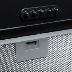 SIA UCG52BL 52cm Black Glass Built In Under Canopy Kitchen Cupboard Cooker Hood 9 SIA UCG52BL 52cm Black Glass Built In Under Canopy Kitchen Cupboard Cooker Hood -Home Appliance Store 65334756 3