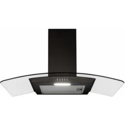 SIA CGH80BL 80cm Curved Glass Chimney Cooker Hood Extractor Fan In Black 11 SIA CGH80BL 80cm Curved Glass Chimney Cooker Hood Extractor Fan In Black -Home Appliance Store 65334765 5