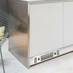 SIA PLH3 2kW White Slimline Electric Built-in Kitchen Plinth Space Heater -Home Appliance Store 65334792 3