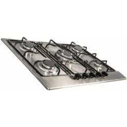SIA SSG702SS 70cm 5 Burner Gas Hob In Stainless Steel With Enamel Pan Stands -Home Appliance Store 65334798 5