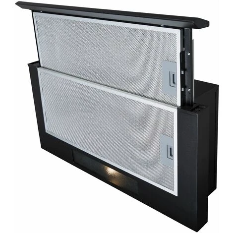 SIA TSH60BL 60cm Black Telescopic Integrated Cooker Hood Kitchen Extractor Fan 4 SIA TSH60BL 60cm Black Telescopic Integrated Cooker Hood Kitchen Extractor Fan - Image 2