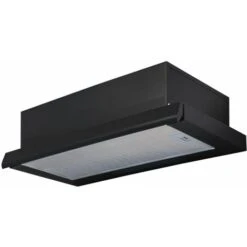 SIA TSH60BL 60cm Black Telescopic Integrated Cooker Hood Kitchen Extractor Fan 11 SIA TSH60BL 60cm Black Telescopic Integrated Cooker Hood Kitchen Extractor Fan -Home Appliance Store 65334809 5