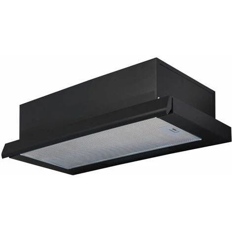 SIA TSH60BL 60cm Black Telescopic Integrated Cooker Hood Kitchen Extractor Fan 7 SIA TSH60BL 60cm Black Telescopic Integrated Cooker Hood Kitchen Extractor Fan - Image 5