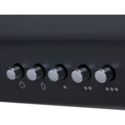 SIA STE50BL 50cm Black Slimline Visor Cooker Hood Kitchen Extractor Fan -Home Appliance Store 65334836 4