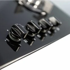 SIA GHG603BL 60cm Black 4 Burner Gas On Glass Hob With Cast Iron Pan Stands 9 SIA GHG603BL 60cm Black 4 Burner Gas On Glass Hob With Cast Iron Pan Stands -Home Appliance Store 65334854 3