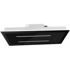 ViandPro - Aria Flush Fit Ceiling Hood 90 X 30 Black - Black Glass / Black Frame -Home Appliance Store 67718215 4
