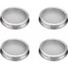 4 Stainless Steel Home Germination Jar Lids For Large Mouth Mason Jars -Home Appliance Store 68107579 1