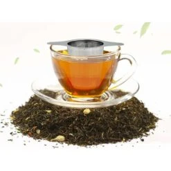 Extra Fine 18/8 Stainless Steel Tea Infuser Mesh Strainer With Large Capacity & Perfect Size Double Handles For Hanging On Teapots, Mugs, Cups To Steep Loose Leaf Tea And Coffee -Home Appliance Store 68107878 3