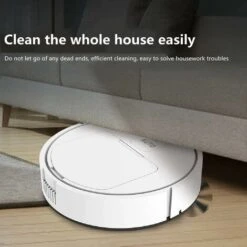 Automatic Robot Cleaner 3 In 1 Intelligent Robot Sweeper Household Lazy Vacuum Cleaner Wireless Cleaning Sweeping Robot, White B 10 Automatic Robot Cleaner 3 In 1 Intelligent Robot Sweeper Household Lazy Vacuum Cleaner Wireless Cleaning Sweeping Robot, White B -Home Appliance Store 69625290 4