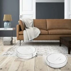 Automatic Robot Cleaner 3 In 1 Intelligent Robot Sweeper Household Lazy Vacuum Cleaner Wireless Cleaning Sweeping Robot, White B 11 Automatic Robot Cleaner 3 In 1 Intelligent Robot Sweeper Household Lazy Vacuum Cleaner Wireless Cleaning Sweeping Robot, White B -Home Appliance Store 69625290 5