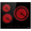 Built-in Ceramic Hob, 3 Zones Electric Cooktop In Black, 5400W Total Output, With Dual Zone Touch Control Timer Child Lock Gasland Chef CH603BF -Home Appliance Store 71426691 1