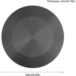 Heat Diffuser For Induction Hob, Defrost Plate, Energy Saving Diffuser, Gas Stove Aluminum (240mm4mm) -Home Appliance Store 71963605 2