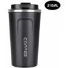 MUFF Stainless Steel Coffee Cup Leakproof Insulated Thermal Cup Car Portable Travel Coffee Mug,Black L -Home Appliance Store 72534220 1