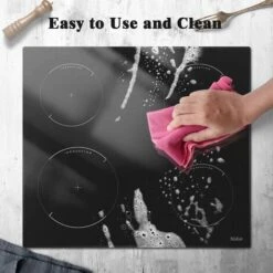 Induction Hob, 4 Zones Built-in Electric Hob 60cm Induction Cooker 6400w Touch Control, Child-safety Lock, Stop&go Function, Hard Wire, No Plug Included -Home Appliance Store 72566703 3