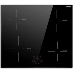 Induction Hob, Karinear 4 Burner Induction Cooker, Built-in Induction Hob, Electric Hob With Touch Control, Timer, Child Lock, 6600W