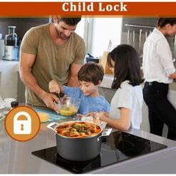 2 Zone Induction Hob, Hobsir Electric Hob 30cm, Built-in Induction Cooker, Touch Control, 9 Heating Levels, Safety Lock, Timer, 3500W, Hard Wire, No Plug Included 11 2 Zone Induction Hob, Hobsir Electric Hob 30cm, Built-in Induction Cooker, Touch Control, 9 Heating Levels, Safety Lock, Timer, 3500W, Hard Wire, No Plug Included -Home Appliance Store 73150173 5