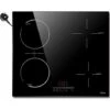 Plug In Induction Hob, Hobsir 4 Zones Electric Hob 60cm With Flexible Zone For Griddle Plate, Bulit-in, 2800W, Slider Touch, Timer, Child-safety Lock, Pause Function,13 Amp -Home Appliance Store 73150179 1