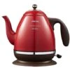 Retro Electric Kettle 304 Stainless Steel Household Appliances 1.5l Portable Travel Water Boiler 1500w European Style Coffee Pot Red -Home Appliance Store 74691829 1