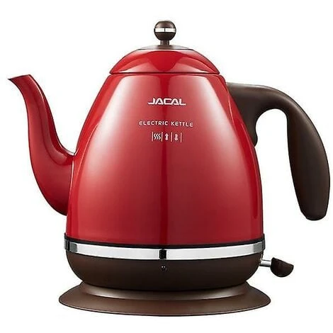 Retro Electric Kettle 304 Stainless Steel Household Appliances 1.5l Portable Travel Water Boiler 1500w European Style Coffee Pot Red 3 Retro Electric Kettle 304 Stainless Steel Household Appliances 1.5l Portable Travel Water Boiler 1500w European Style Coffee Pot Red