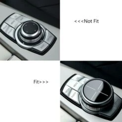 Red Aluminum Ring Center Console Idrive Multimedia Controller Knob Ring For - 1 2 3 4 5 6 7 Series -Home Appliance Store 74691842 5